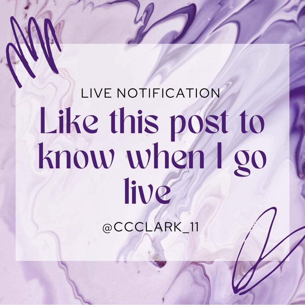 @cclark_11 is live!